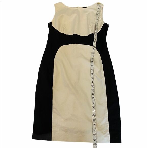 Colour Blocked Cotton Stretch Dress 12 - Picture 5 of 8